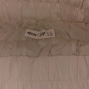 New in high waisted shorts, size large